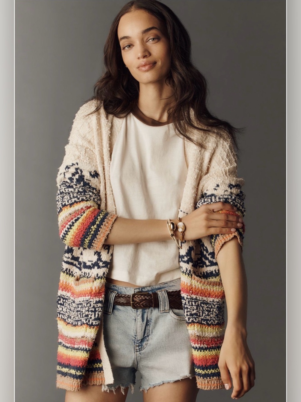 NWT Pilcro Longline Open-Front
Cardigan Sweater - S/M